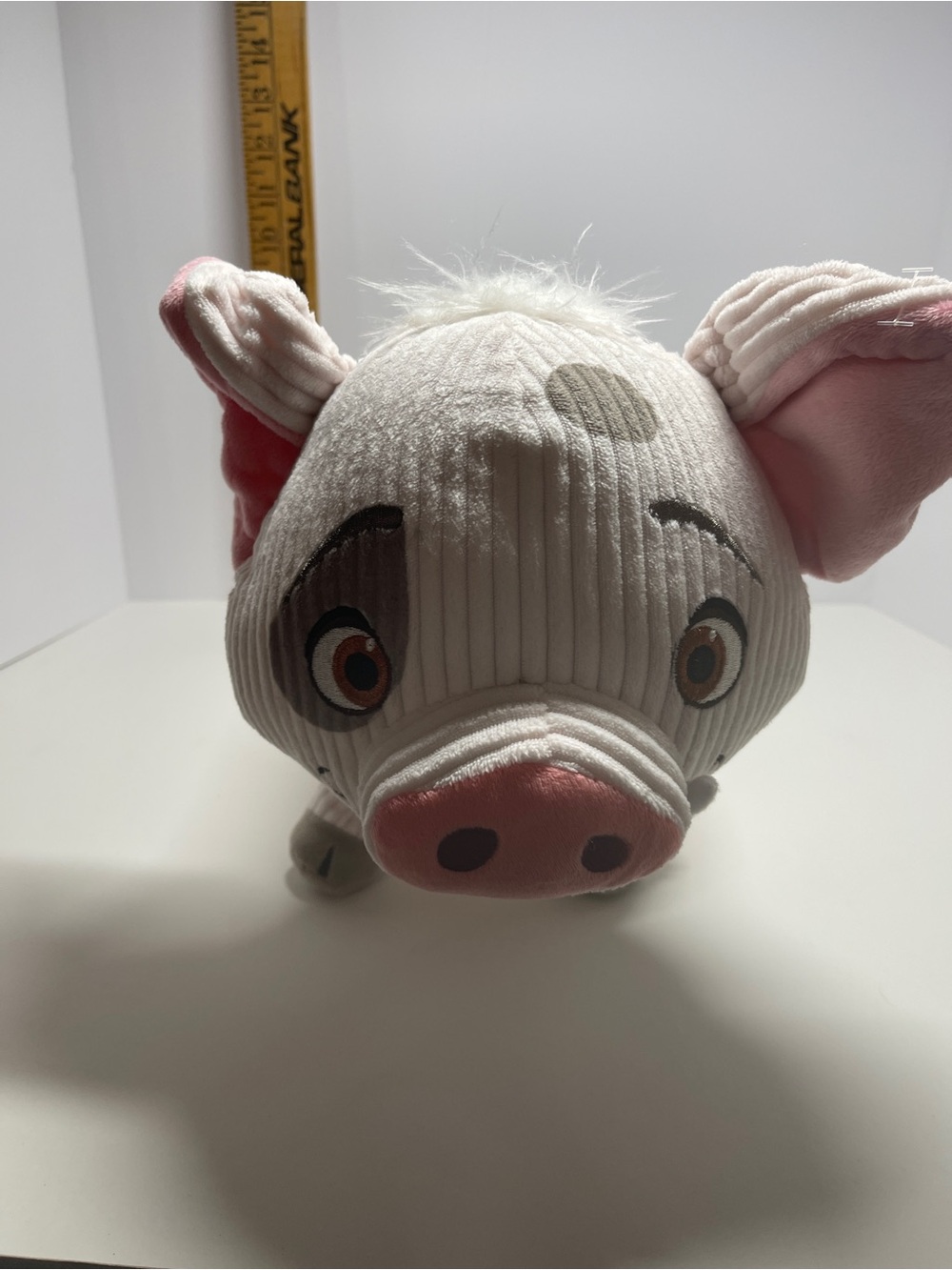 Disney White and Pink Pig Plush Stuffed Animal